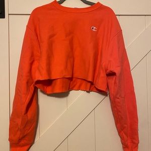 Champion cutoff sweatshirt